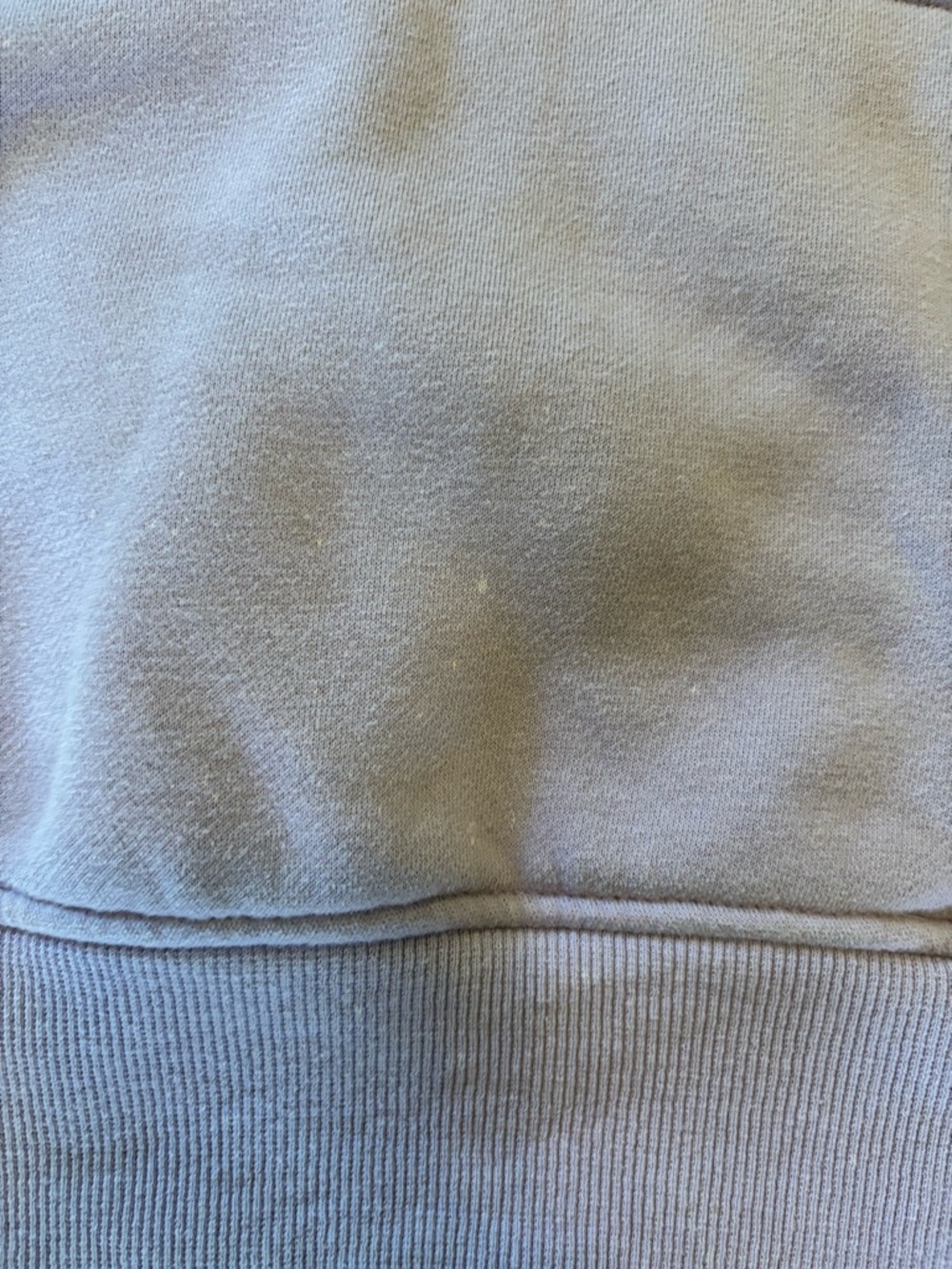 Lavender Half-Zip Scuba Hoodie - Picture 4 of 4